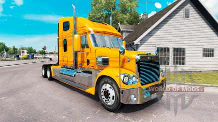 Pele Metalizado no caminhão Freightliner Coronado para American Truck Simulator