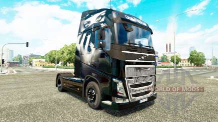 Valentina pele para a Volvo caminhões para Euro Truck Simulator 2