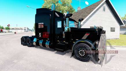 Orgulho de Transporte de pele para o caminhão Peterbilt 389 para American Truck Simulator