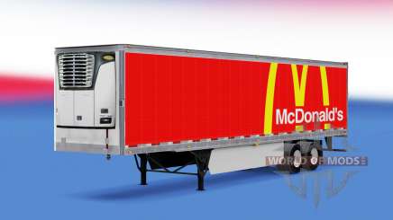 Pele McDonalds no trailer para American Truck Simulator