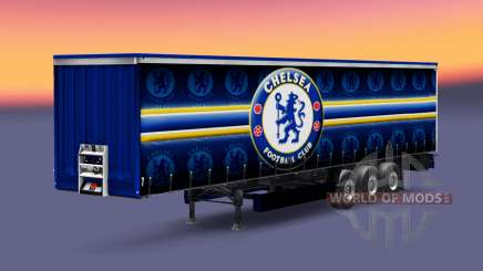 Pele Chelsea FC v1.3 sobre o trailer para Euro Truck Simulator 2