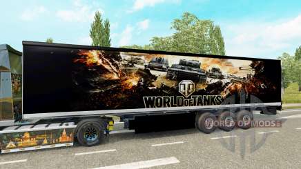 Pele World of Tanks no trailer para Euro Truck Simulator 2