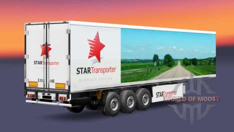 Pele Estrelas de Transporte de semi-reboques para Euro Truck Simulator 2
