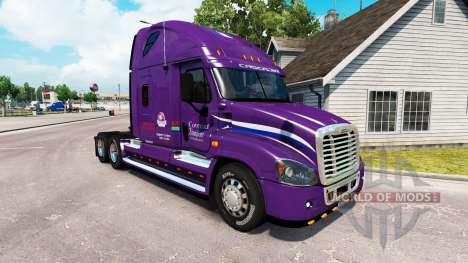 Pele Pacto trator Freightliner Cascadia para American Truck Simulator
