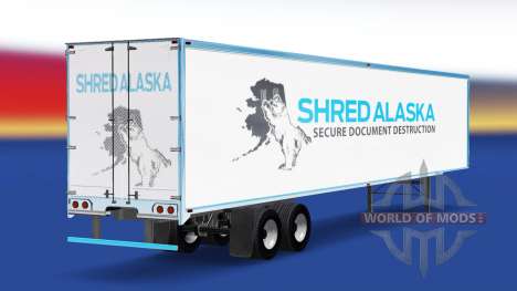 Pele Destruir o Alasca no trailer para American Truck Simulator