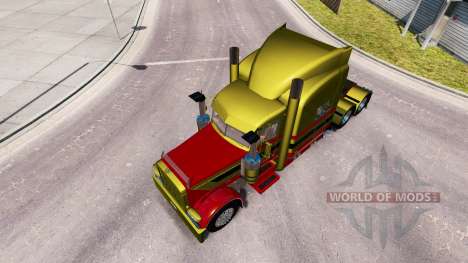 Peles Metalizado 7 para o caminhão Peterbilt 389 para American Truck Simulator