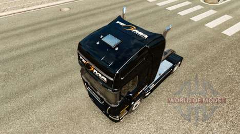 Tegma Logística pele para o Scania truck para Euro Truck Simulator 2