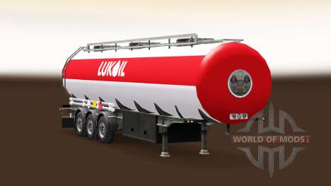 Pele Lukoil de combustível, semi-reboque para Euro Truck Simulator 2