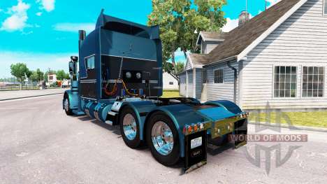 2 Metalizado pele para o caminhão Peterbilt 389 para American Truck Simulator