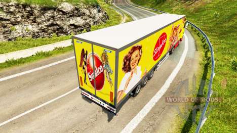 Narko Semi-Reboque Sinalco para Euro Truck Simulator 2