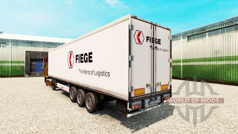 Pele Fiege Logistik para o semi-refrigerados para Euro Truck Simulator 2