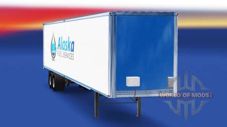Pele Alasca Combustível Serviços de reboque para American Truck Simulator