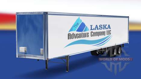 Pele O Alasca Aventura Empresa no trailer para American Truck Simulator