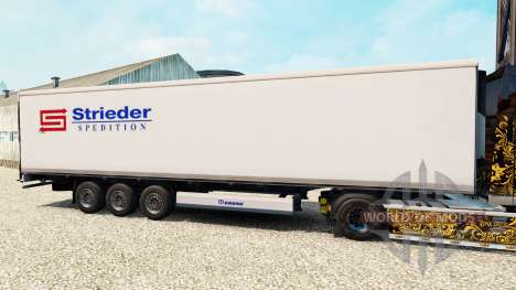 Pele Strieder no semi-reboque-geladeira para Euro Truck Simulator 2