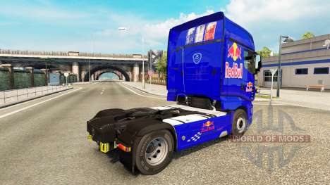 Peles de Bebidas Energéticas no tractor Scania R para Euro Truck Simulator 2