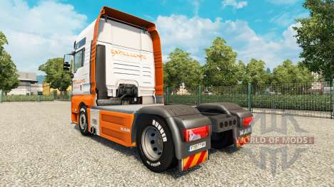 Excelência em Transportes de pele para HOMEM cam para Euro Truck Simulator 2
