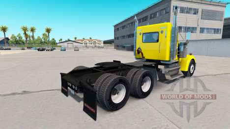 Pele Lisa, Amarela, o caminhão Kenworth W900 para American Truck Simulator