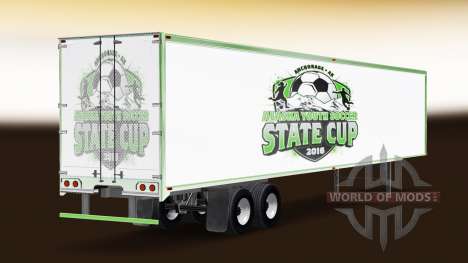 Pele Alasca de Futebol Juvenil no trailer para American Truck Simulator