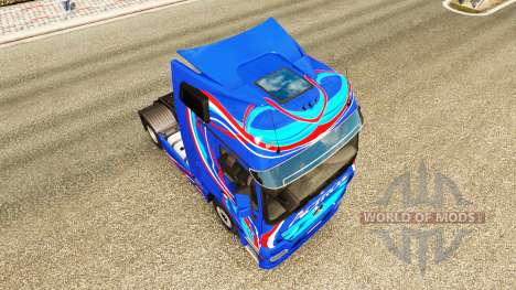 Pele Azul Edition unidade de tracionamento Merce para Euro Truck Simulator 2