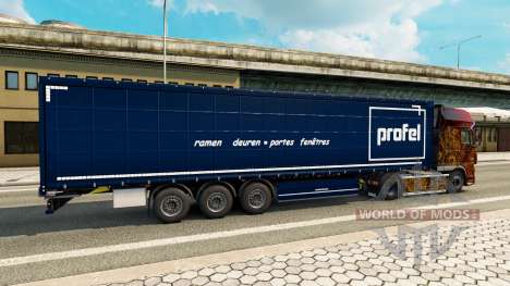 A pele em Nossos reboques para Euro Truck Simulator 2