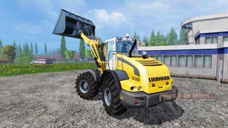 Liebherr L538 [yellow] para Farming Simulator 2015