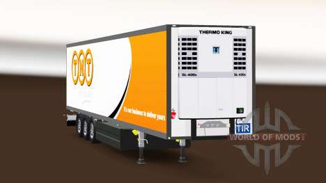 Semi-reboque frigorífico Schmitz Cargobull TNT para Euro Truck Simulator 2