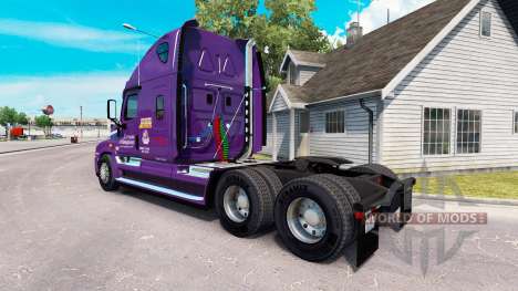 Скин Convênio de Transporte на Freightliner Casc para American Truck Simulator