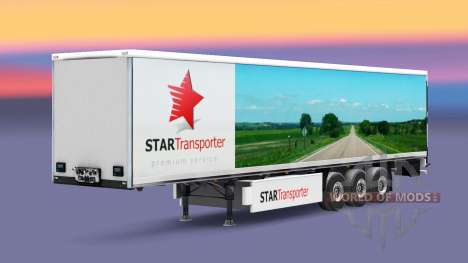 Pele Estrelas de Transporte de semi-reboques para Euro Truck Simulator 2