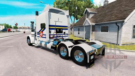 Burton Camionagem pele para o caminhão Peterbilt para American Truck Simulator