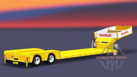 De baixo da cama de rede de arrasto de Boneca Bo para Euro Truck Simulator 2