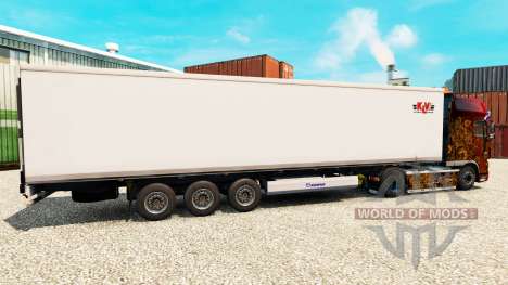 Pele KLV para o semi-refrigerados para Euro Truck Simulator 2