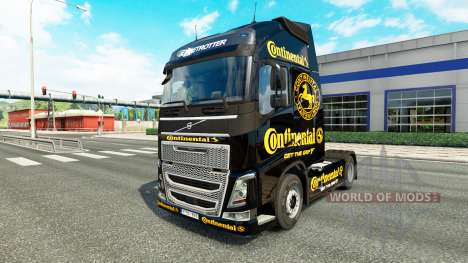 Continental pele para a Volvo caminhões para Euro Truck Simulator 2