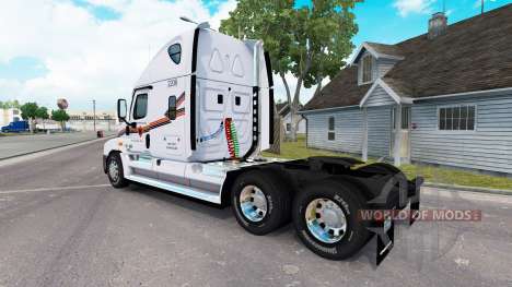 Pele METROPOLITANA de caminhão Freightliner Casc para American Truck Simulator