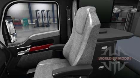 Interior Vermelho de Discagem para Kenworth T680 para American Truck Simulator