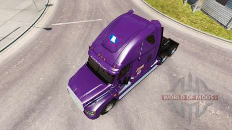 Pele Pacto trator Freightliner Cascadia para American Truck Simulator