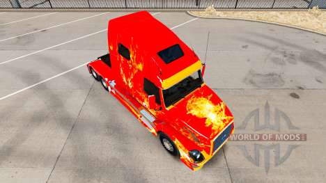 Fogo de pele para a Volvo caminhões VNL 670 para American Truck Simulator