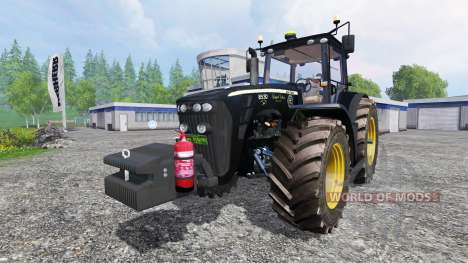 John Deere 8530 v3.0 [black limited edition] para Farming Simulator 2015