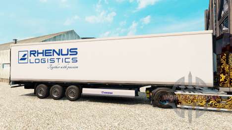 Pele Rhenus Logística para o semi-refrigerados para Euro Truck Simulator 2