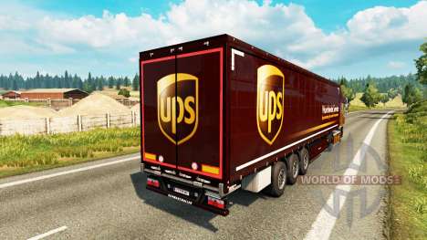 Pele UPS para reboques para Euro Truck Simulator 2
