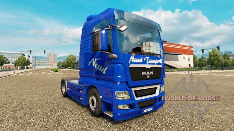 Urtiga Transportes de pele para HOMEM caminhão para Euro Truck Simulator 2