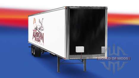 A pele do Alasca Bush Empresa no trailer para American Truck Simulator