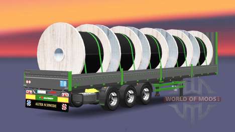 O Kögel de carga, cabo de bateria para Euro Truck Simulator 2