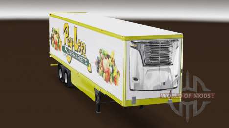 Pele Pague Menos Supermercados no trailer para American Truck Simulator