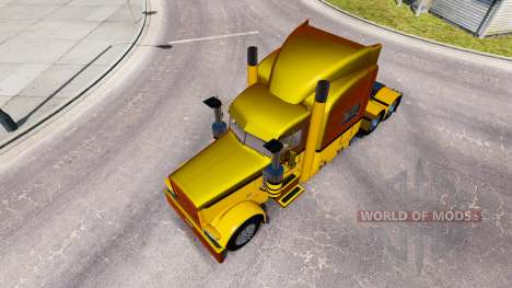 Guzman Express pele para o caminhão Peterbilt 38 para American Truck Simulator