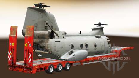 Semi transportar equipamento militar v1.5 para Euro Truck Simulator 2