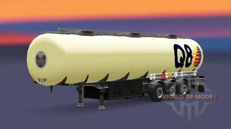 Pele P8 combustível semi-reboque para Euro Truck Simulator 2