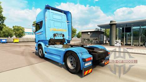 Braspress pele para o Scania truck para Euro Truck Simulator 2