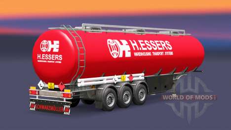 Pele H. Essers de combustível, semi-reboque para Euro Truck Simulator 2