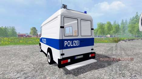 Mercedes-Benz Vario Polizei para Farming Simulator 2015