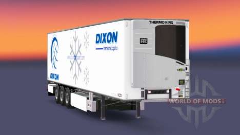 Semi-reboque frigorífico Chereau Dixon para Euro Truck Simulator 2